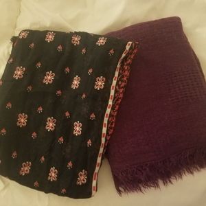 Set of Two Infinity Scarves